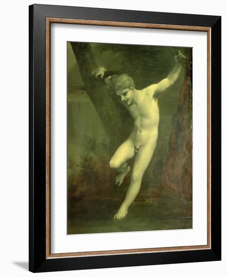 Young Zephyr Balancing Above Water-Pierre-Paul Prud'hon-Framed Giclee Print