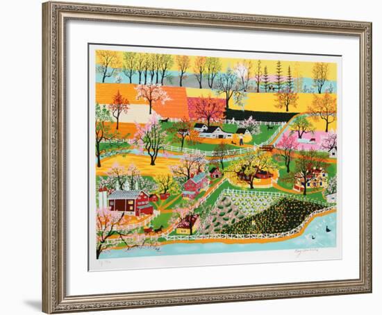 Younger Then Springtime-Kay Ameche-Framed Serigraph