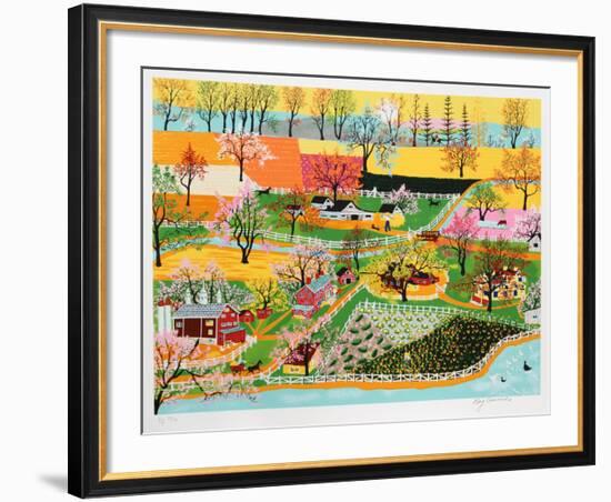 Younger Then Springtime-Kay Ameche-Framed Serigraph