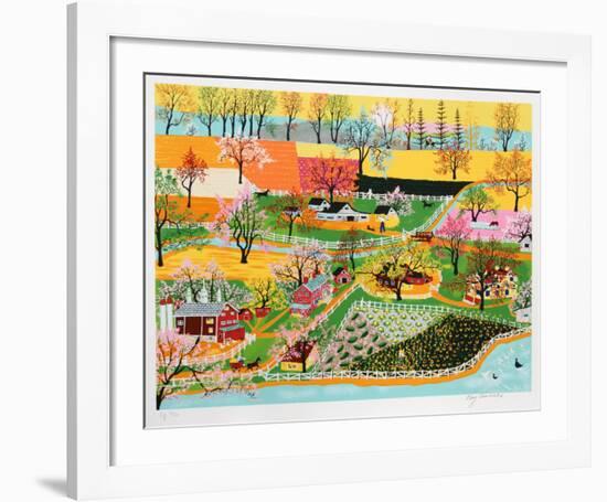 Younger Then Springtime-Kay Ameche-Framed Serigraph