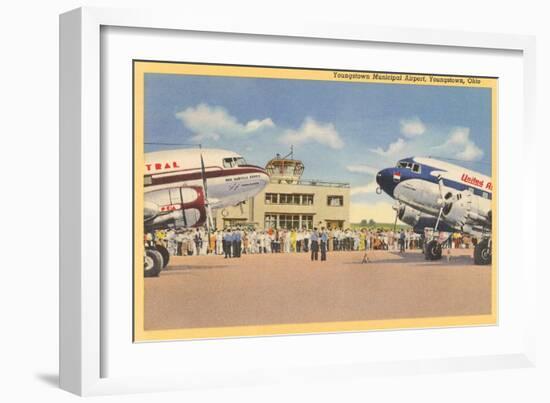 Youngstown Municipal Airport-null-Framed Art Print