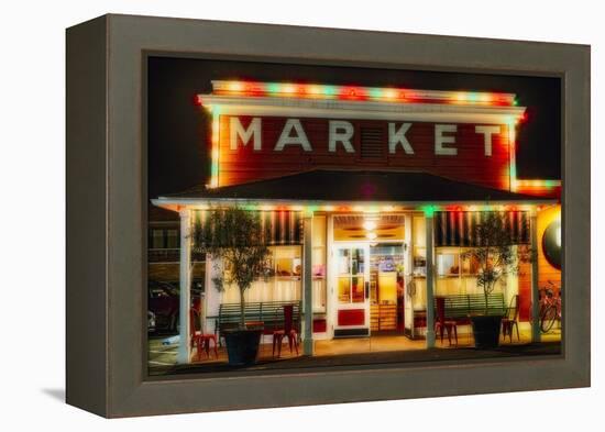 Yountville Market, Napa Valley, California-George Oze-Framed Premier Image Canvas