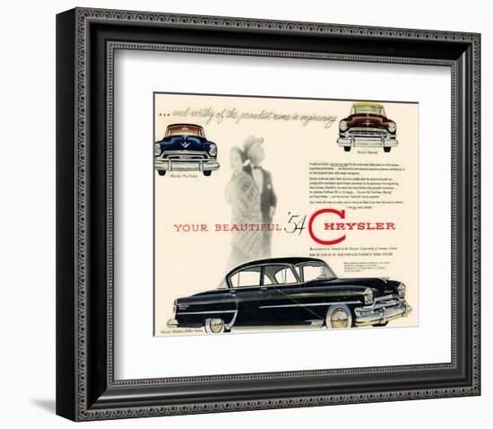 Your Beautiful '54 Chrysler-null-Framed Art Print