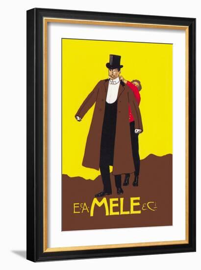 Your Coat, Sir-Leopoldo Metlicovitz-Framed Art Print