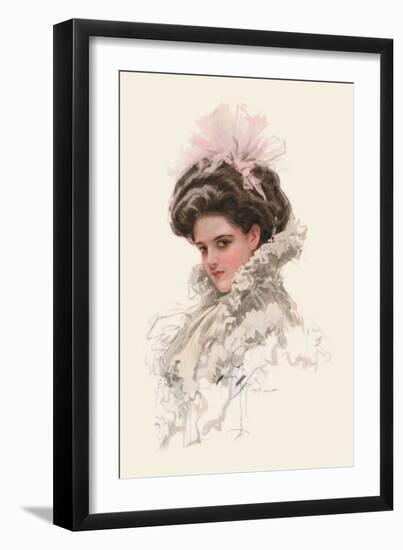 Your Dreams Have Never Known a World So Fair-Harrison Fisher-Framed Art Print