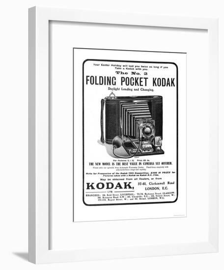 Your Easter Holiday Will Last You Twice as Long if You Take a Kodak with You-null-Framed Giclee Print