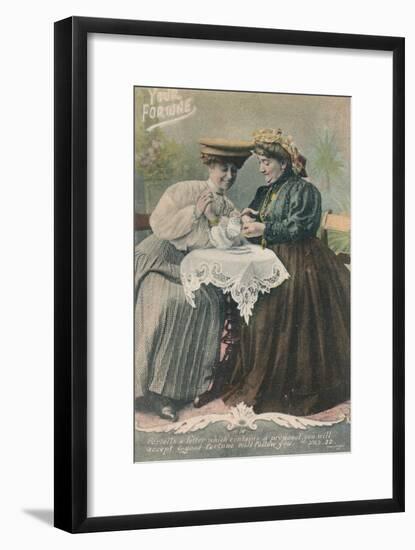 Your Fortune - Fortells a letter which contains a proposal-Unknown-Framed Giclee Print