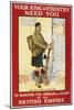 Your King and Country Need You'. a Recruitment Poster Showing a Scottish Soldier-null-Mounted Giclee Print