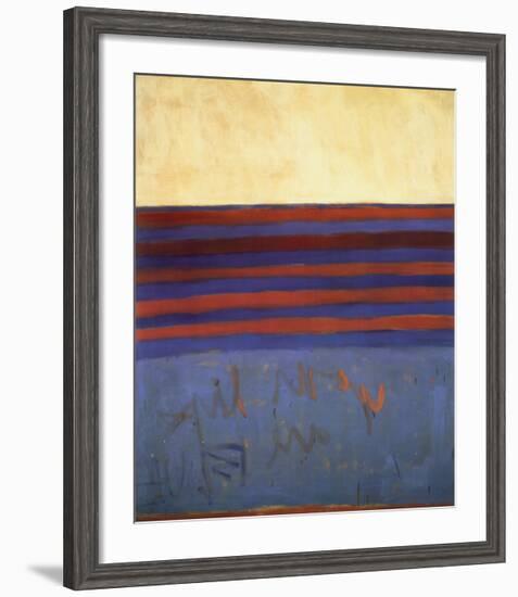 Your Lips Are Blue, c.1958-Frank Stella-Framed Art Print