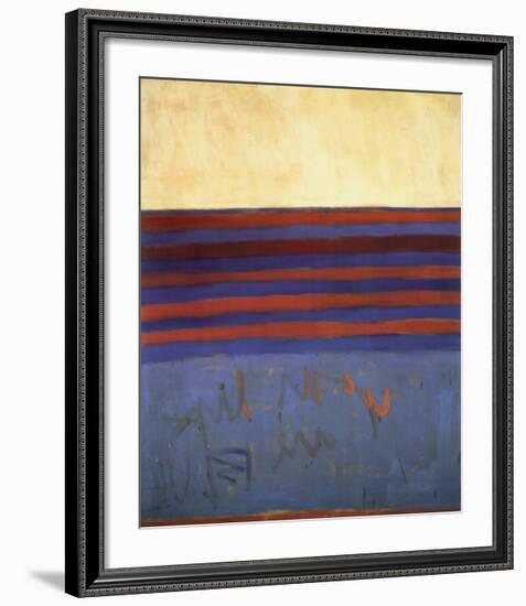 Your Lips Are Blue, c.1958-Frank Stella-Framed Art Print