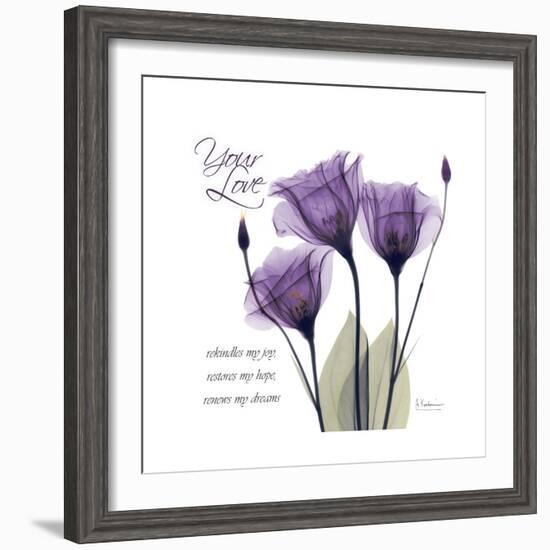 Your Love Gentian-Albert Koetsier-Framed Premium Giclee Print