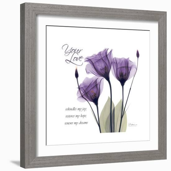 Your Love Gentian-Albert Koetsier-Framed Premium Giclee Print