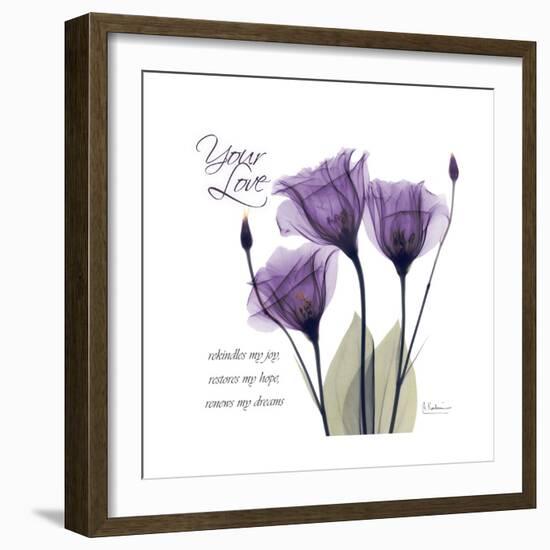 Your Love Gentian-Albert Koetsier-Framed Premium Giclee Print