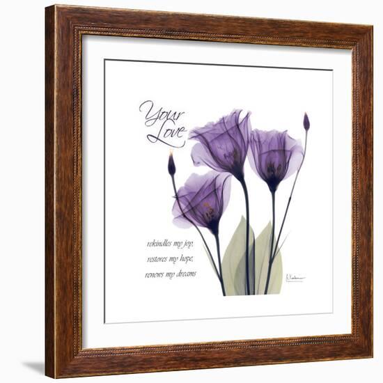 Your Love Gentian-Albert Koetsier-Framed Premium Giclee Print