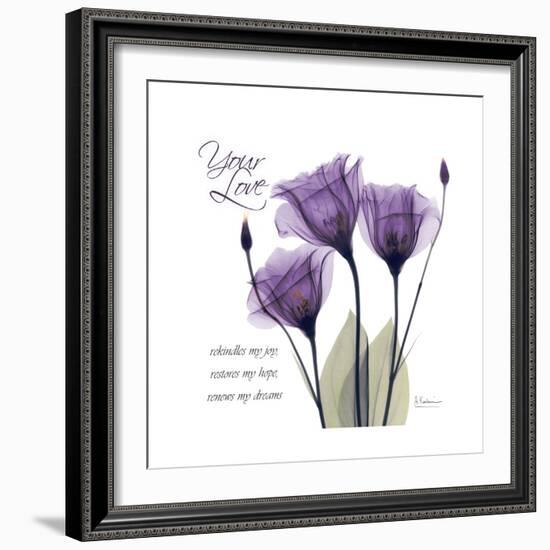 Your Love Gentian-Albert Koetsier-Framed Premium Giclee Print