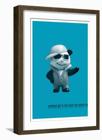 Your Man Panda-null-Framed Premium Giclee Print