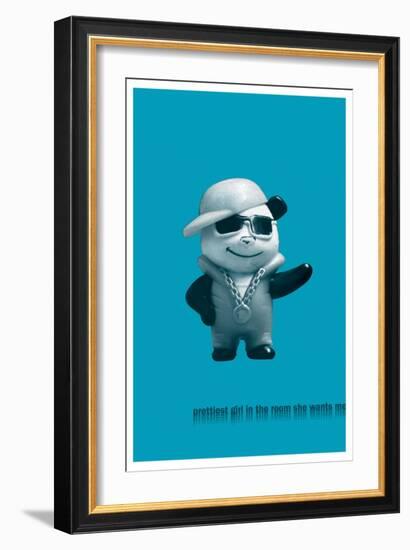 Your Man Panda-null-Framed Premium Giclee Print