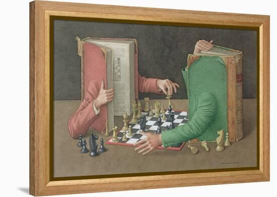 'Your Move', 2003-Jonathan Wolstenholme-Framed Premier Image Canvas