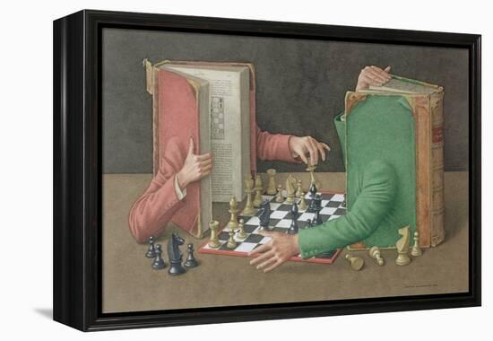 'Your Move', 2003-Jonathan Wolstenholme-Framed Premier Image Canvas