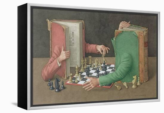 'Your Move', 2003-Jonathan Wolstenholme-Framed Premier Image Canvas