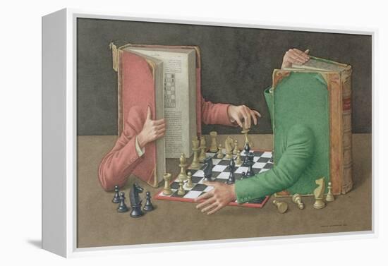'Your Move', 2003-Jonathan Wolstenholme-Framed Premier Image Canvas