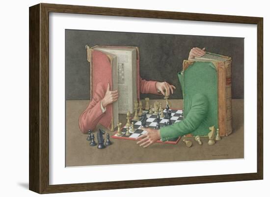 'Your Move', 2003-Jonathan Wolstenholme-Framed Giclee Print