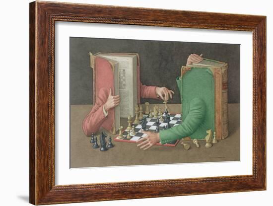 'Your Move', 2003-Jonathan Wolstenholme-Framed Giclee Print