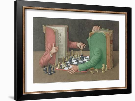 'Your Move', 2003-Jonathan Wolstenholme-Framed Giclee Print