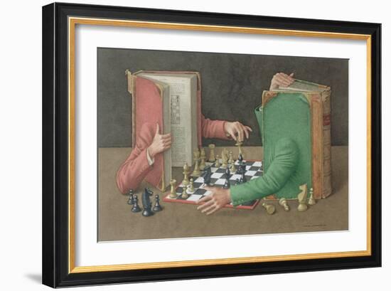 'Your Move', 2003-Jonathan Wolstenholme-Framed Giclee Print