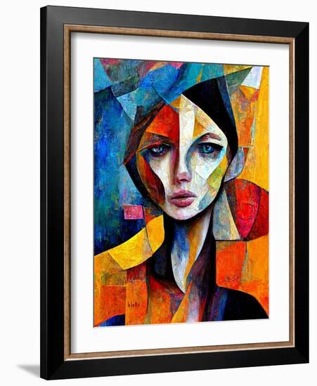 Your Skin Makes Me Cry, C.2022 (Digital Art)-Blake Munch-Framed Giclee Print