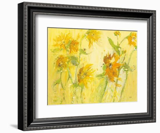 Your Sweet Orange Flowers-Kellie Day-Framed Art Print