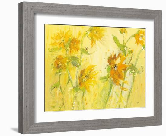 Your Sweet Orange Flowers-Kellie Day-Framed Art Print