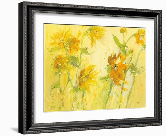 Your Sweet Orange Flowers-Kellie Day-Framed Art Print