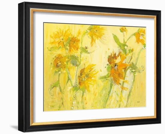 Your Sweet Orange Flowers-Kellie Day-Framed Art Print