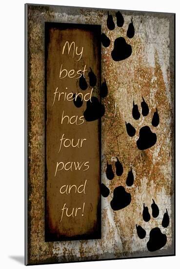 Your True Friend Has Four Paws-LightBoxJournal-Mounted Giclee Print