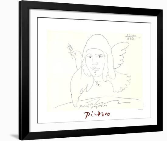 Youri Gagarine-Pablo Picasso-Framed Collectable Print