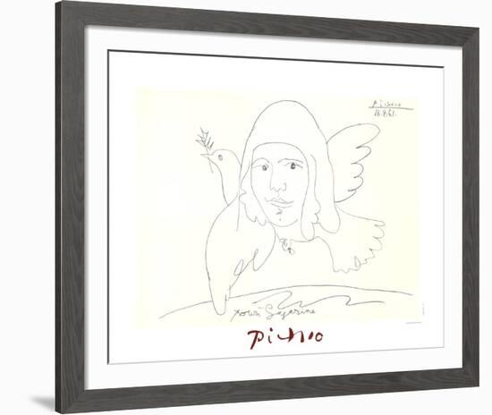 Youri Gagarine-Pablo Picasso-Framed Collectable Print