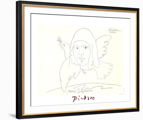 Youri Gagarine-Pablo Picasso-Framed Collectable Print