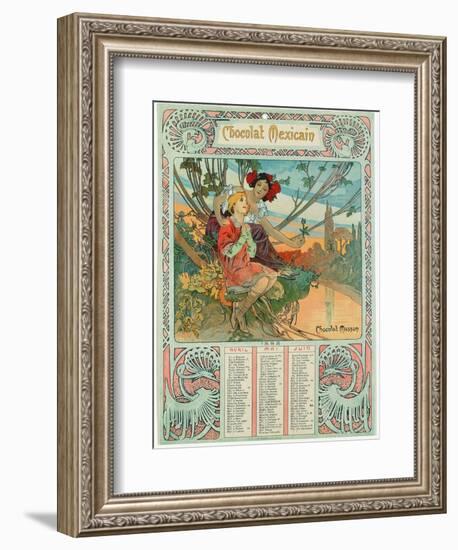 Youth, 1897-Alphonse Mucha-Framed Giclee Print