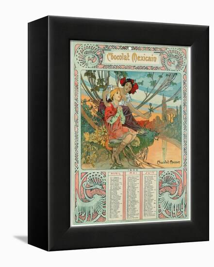 Youth, 1897-Alphonse Mucha-Framed Premier Image Canvas