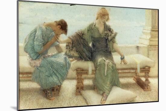 Youth, 1908-Sir Lawrence Alma-Tadema-Mounted Giclee Print