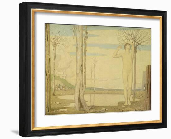 Youth, 1923-Frederick Cayley Robinson-Framed Giclee Print