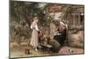 Youth and Age, 1866-Myles Birket Foster-Mounted Giclee Print