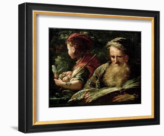 Youth and Age-Abraham Bloemaert-Framed Giclee Print