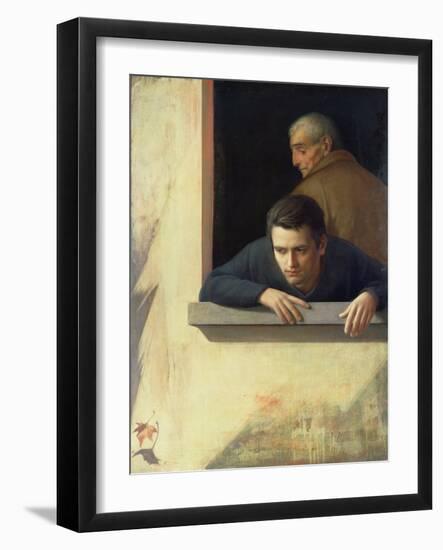 Youth and Old Age, 1960-Antonio Ciccone-Framed Giclee Print