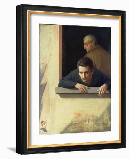 Youth and Old Age, 1960-Antonio Ciccone-Framed Giclee Print