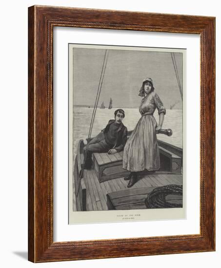 Youth at the Helm-Julius Mandes Price-Framed Giclee Print