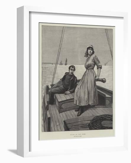 Youth at the Helm-Julius Mandes Price-Framed Giclee Print