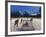 Youth Hockey Action at Woodland Park in Kalispell, Montana, USA-Chuck Haney-Framed Photographic Print