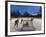 Youth Hockey Action at Woodland Park in Kalispell, Montana, USA-Chuck Haney-Framed Photographic Print